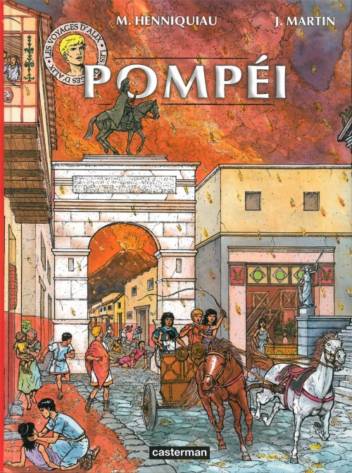 Couverture de l'album Les Voyages d'Alix Tome 15 Pompéi
