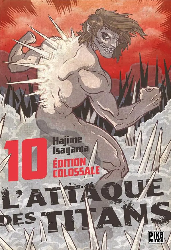 Couverture de l'album L'Attaque des Titans Édition Colossale 10