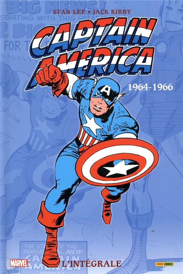 Couverture de l'album Captain America - L'intégrale Tome 1 1964-1966