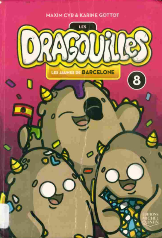 Couverture de l'album Les dragouilles 8 Les jaunes de Barcelone