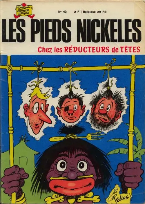 Couverture de l'album Les Pieds Nickelés Tome 42 Les Pieds Nickelés chez les réducteurs de tête
