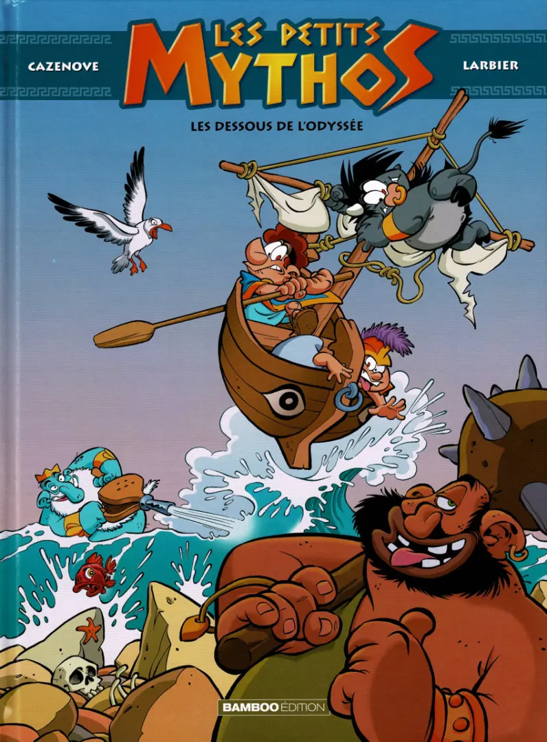 Couverture de l'album Les Petits Mythos Tome 6 Les dessous de l'odyssée
