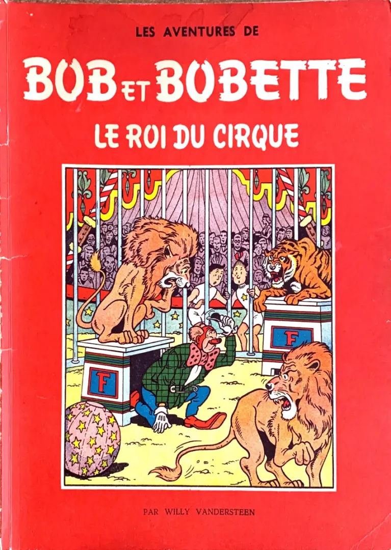 Couverture de l'album Bob et Bobette Tome 14 Le roi du cirque