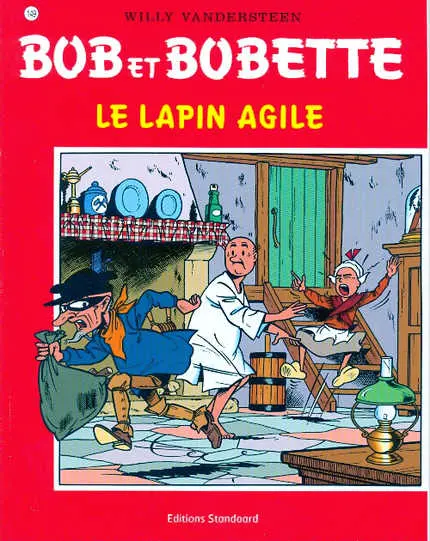 Couverture de l'album Bob et Bobette Tome 149 Le lapin agile