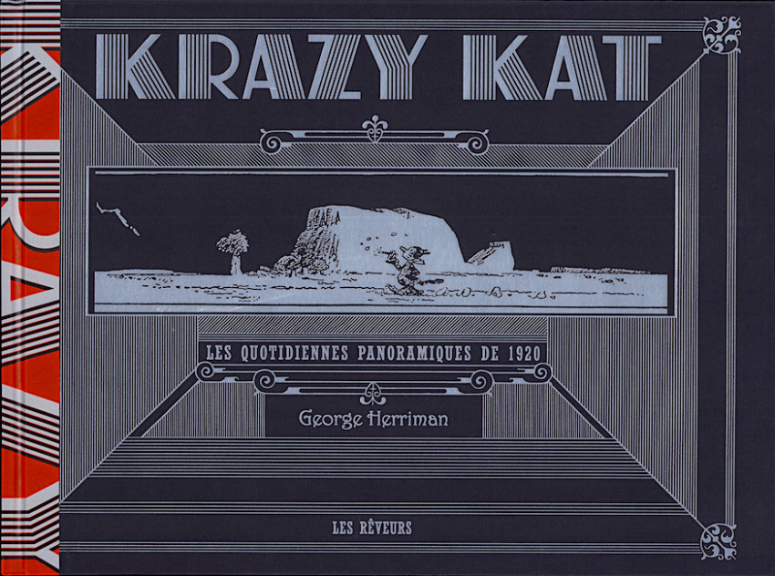 Couverture de l'album Krazy Kat Les Rêveurs Volume 7 Les quotidiennes panoramiques de 1920