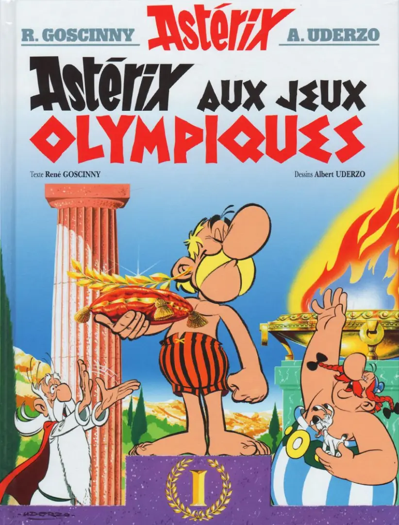 Couverture de l'album Astérix Tome 12 Astérix aux jeux olympiques