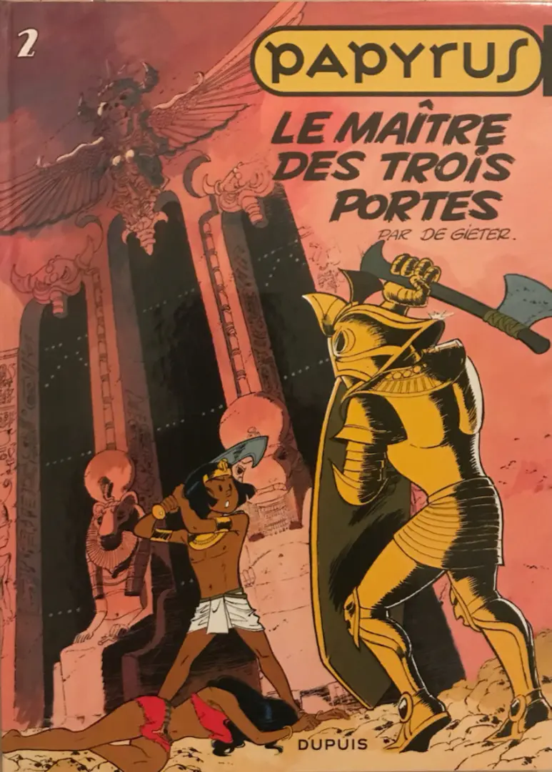 Couverture de l'album Papyrus Tome 2 Le maître des trois portes