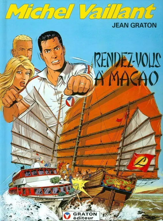 Couverture de l'album Michel Vaillant Tome 43 Rendez-vous à Macao