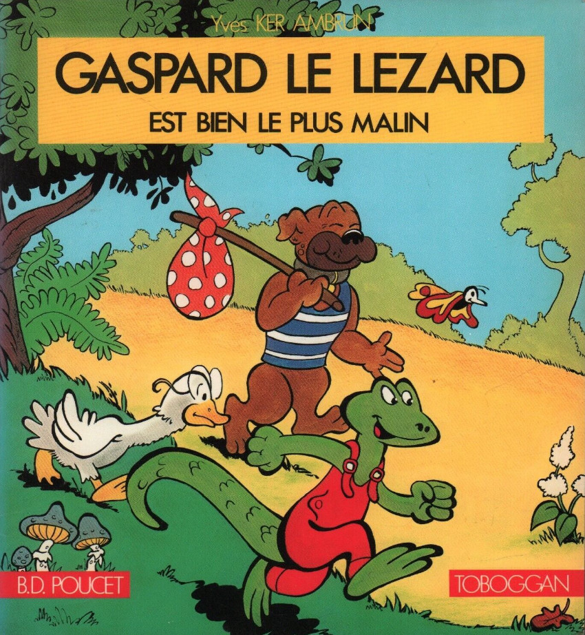 Couverture de l'album Gaspard le lézard Gaspard le lézard est bien le plus malin