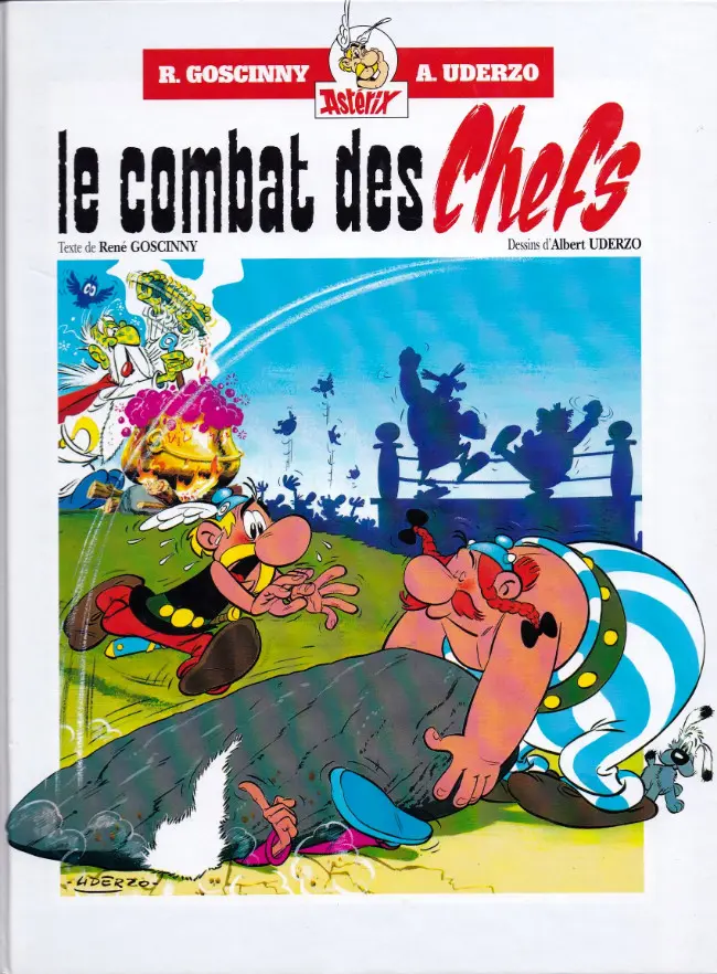 Couverture de l'album Astérix Tomes 7 et 8 Le combat des Chefs / Astérix chez les Bretons