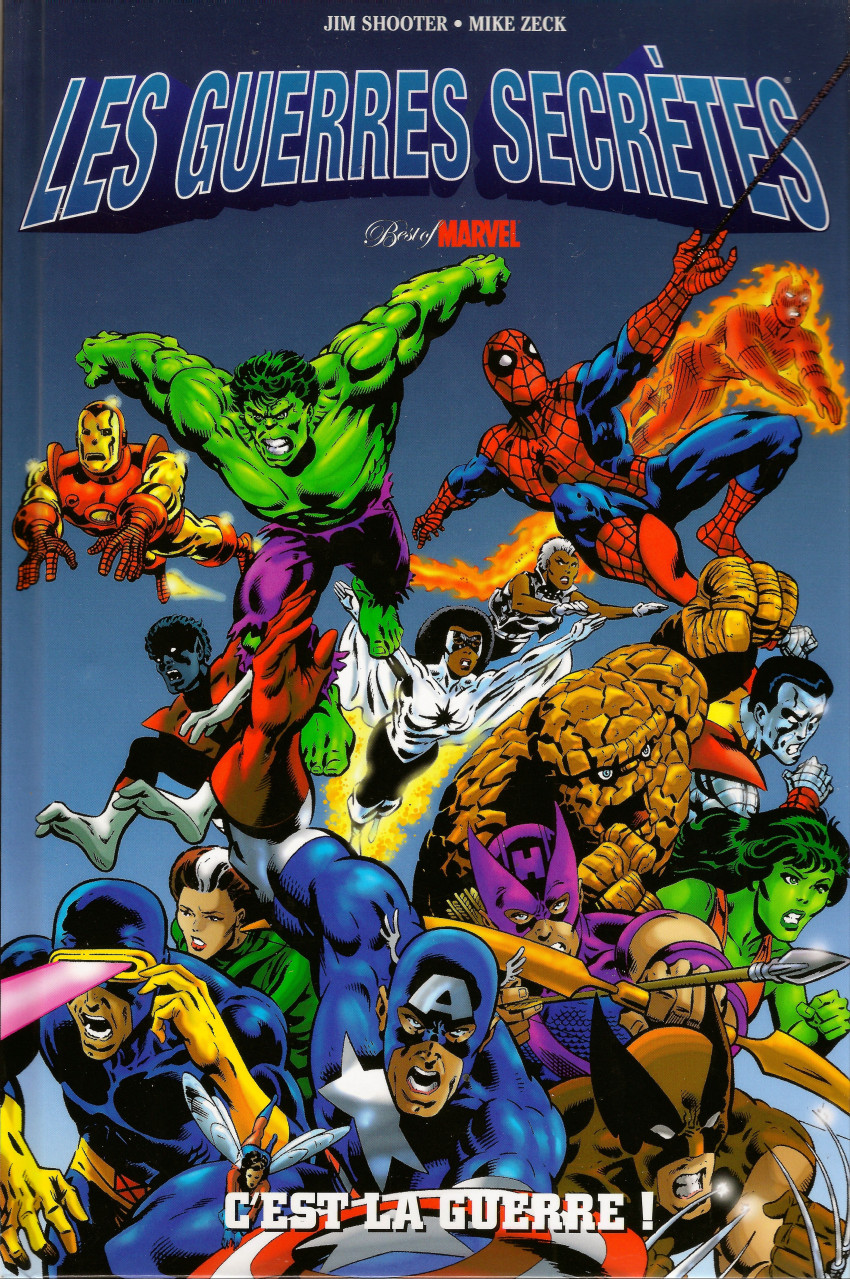 Couverture de l'album Best of Marvel 12 Les guerres secrètes