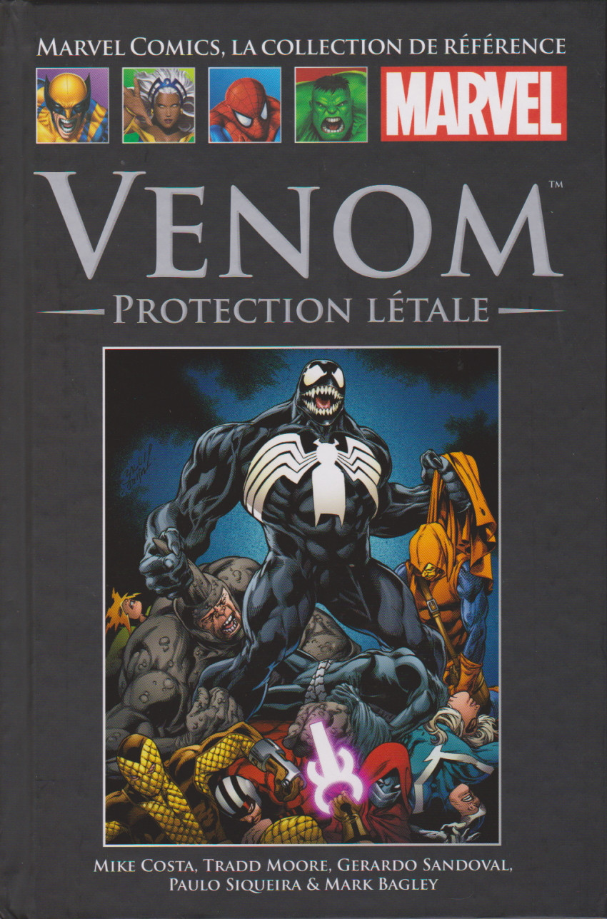 Couverture de l'album Marvel Comics - La collection de référence Tome 223 Venom : Protection Létale