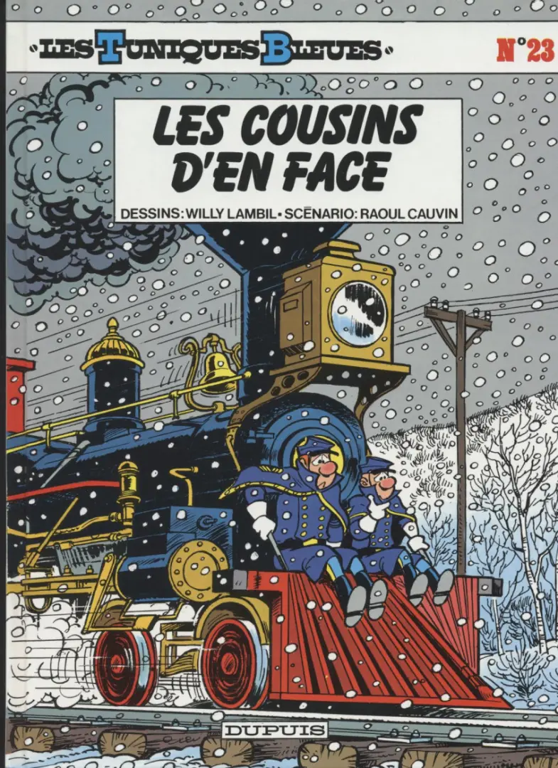 Couverture de l'album Les Tuniques Bleues Tome 23 Les cousins d'en face