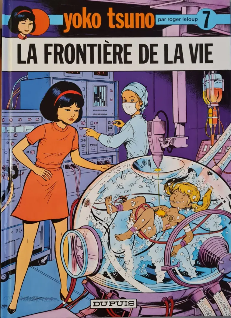 Couverture de l'album Yoko Tsuno Tome 7 La frontière de la vie
