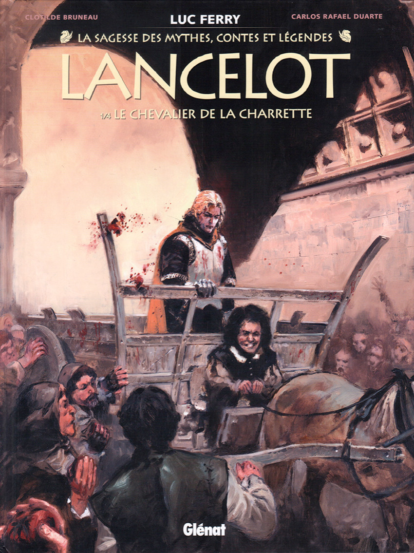 Couverture de l'album Lancelot 1/4 Le Chevalier de la charrette