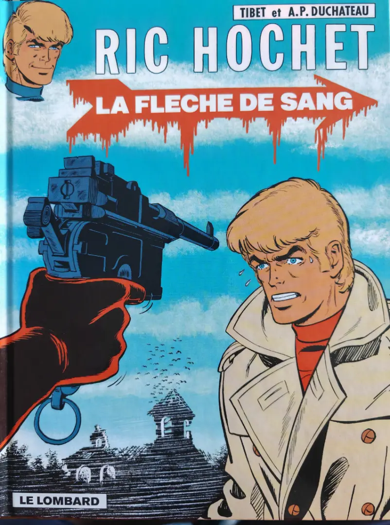 Couverture de l'album Ric Hochet Tome 36 La fleche de sang