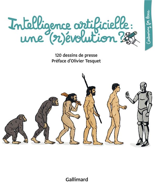 Couverture de l'album Intelligence artificielle : une (r)évolution ? 120 dessins de presse