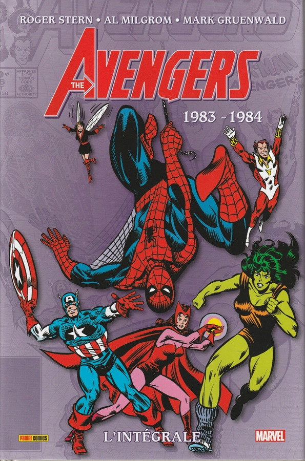 Couverture de l'album The Avengers - L'intégrale Tome 21 1983-1984