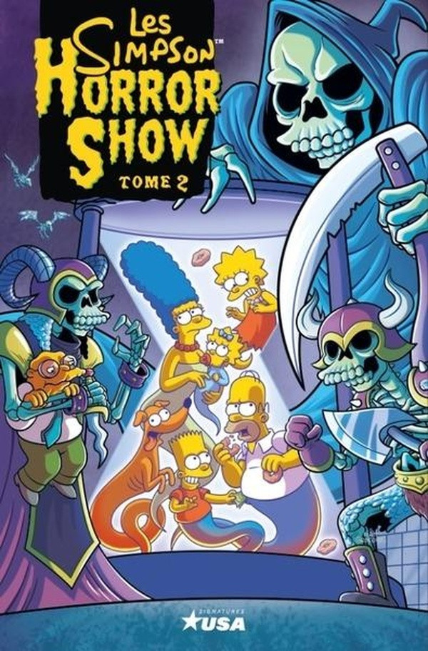 Couverture de l'album Les simpson Horror Show Tome 2