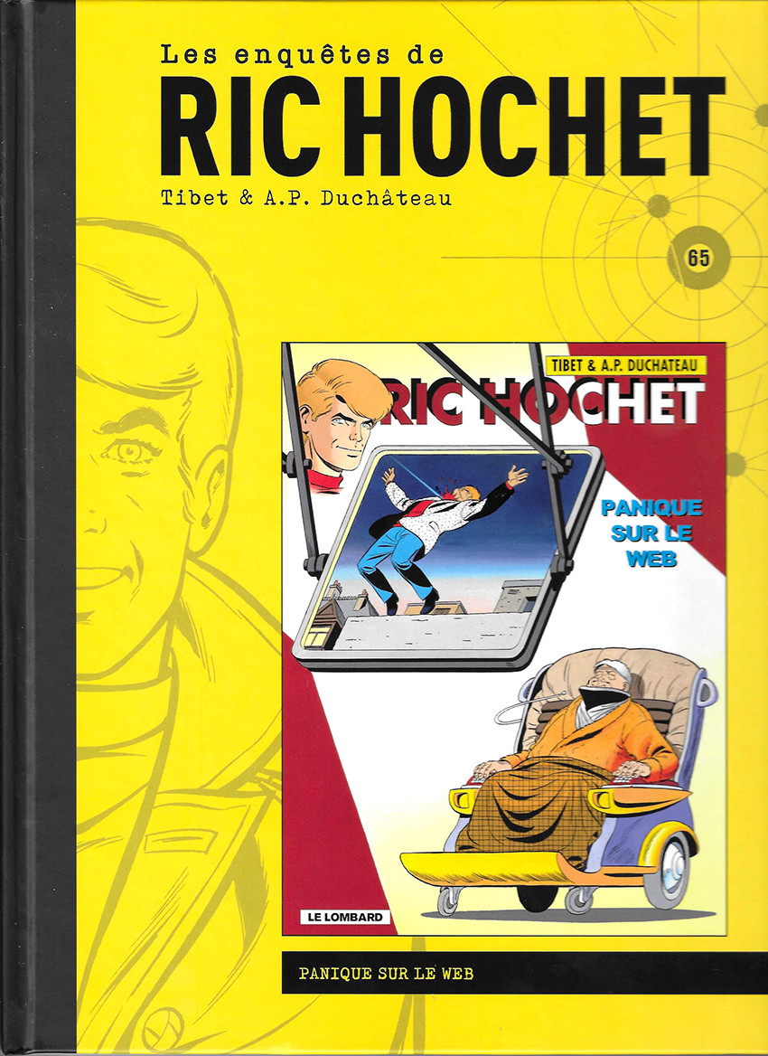 Couverture de l'album Les enquêtes de Ric Hochet Tome 65 Panique sur le web