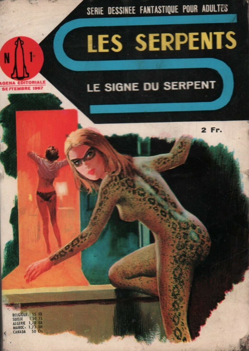 Couverture de l'album Les serpents N° 1 Le signe du serpent