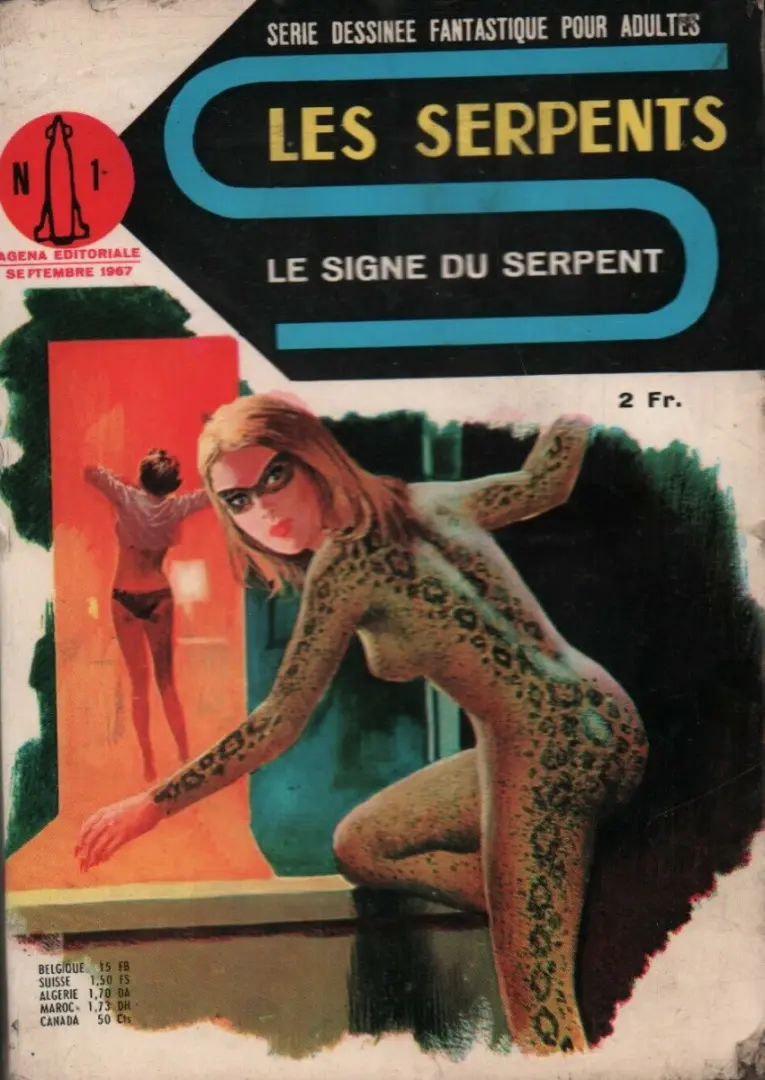 Couverture de l'album Les serpents N° 1 Le signe du serpent