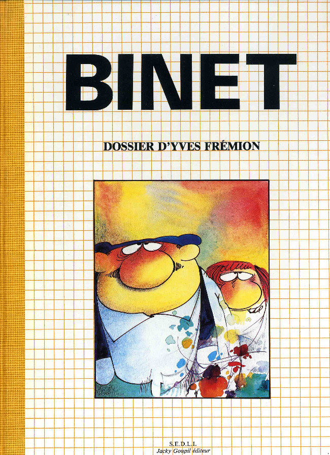 Couverture de l'album Binet - Dossier d'Yves Frémion