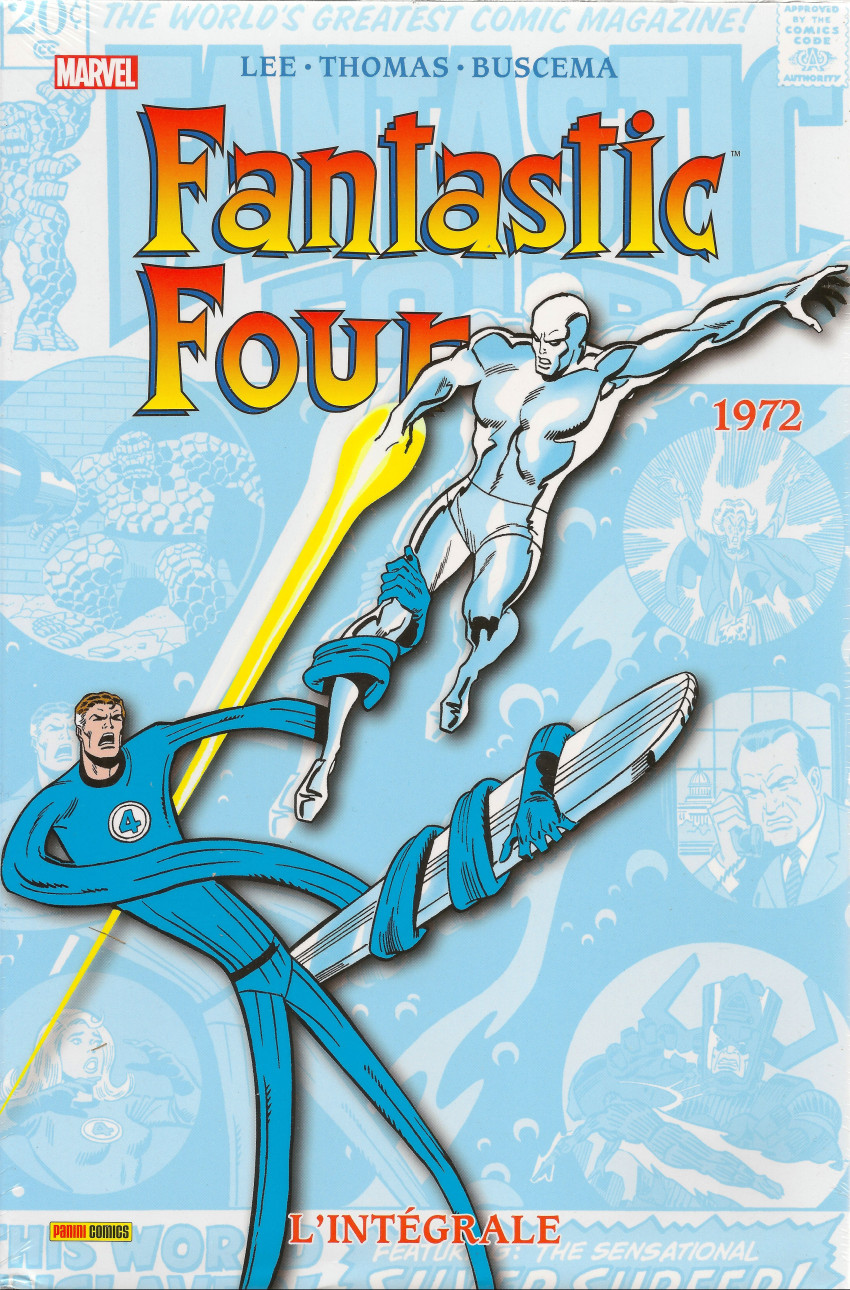 Couverture de l'album Fantastic Four - L'intégrale Tome 11 1972