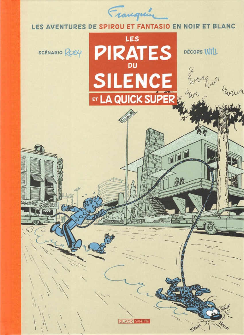 Couverture de l'album Spirou et Fantasio Tome 10 Les pirates du silence