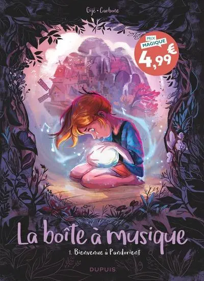 Couverture de l'album La Boîte à musique Tome 1 Bienvenue à Pandorient