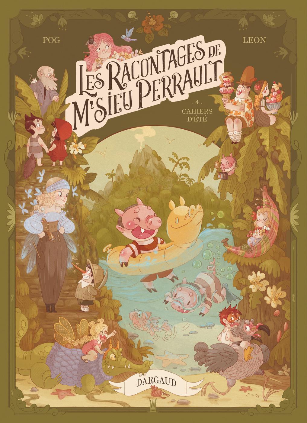 Couverture de l'album Les racontages de M'sieu Perrault 4 Cahiers d'été