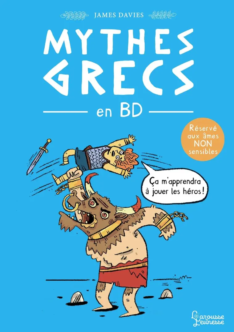 Couverture de l'album Mythes grecs en BD