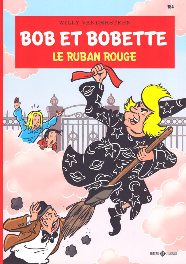 Couverture de l'album Bob et Bobette Tome 384 Le ruban rouge