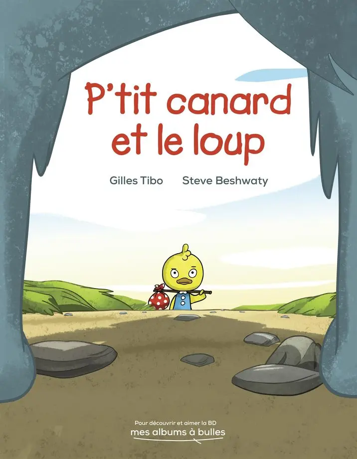 Couverture de l'album P'tit canard et le loup