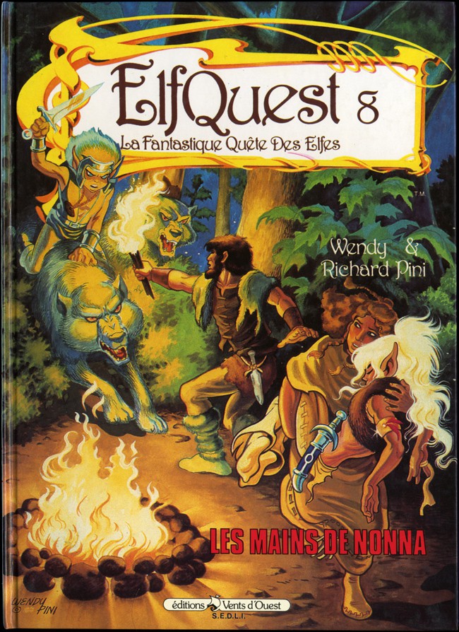 Couverture de l'album ElfQuest - La Fantastique quête des elfes Tome 8 Les mains de Nonna