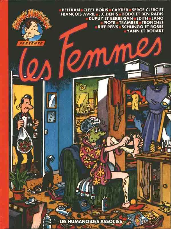 Couverture de l'album Frank Margerin présente... Collectif Tome 5 Les femmes