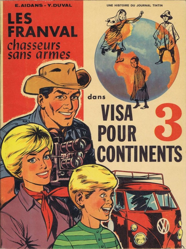 Couverture de l'album Les Franval Tome 2 Visa pour 3 continents