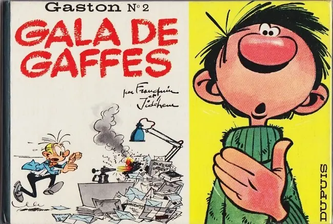 Couverture de l'album Gaston Tome 2 Gala de gaffes