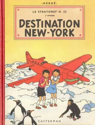 Couverture de l'album Les Aventures de Jo, Zette et Jocko Tome 2 Destination New-York