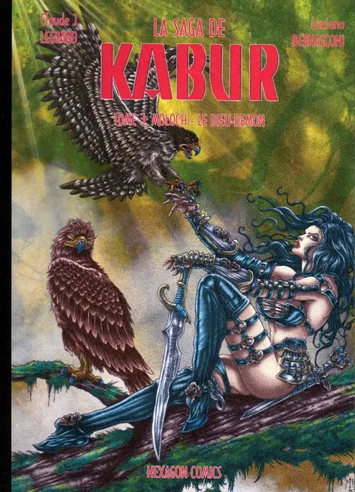 Couverture de l'album Kabur Tome 3 Moloch - Le Dieu-démon