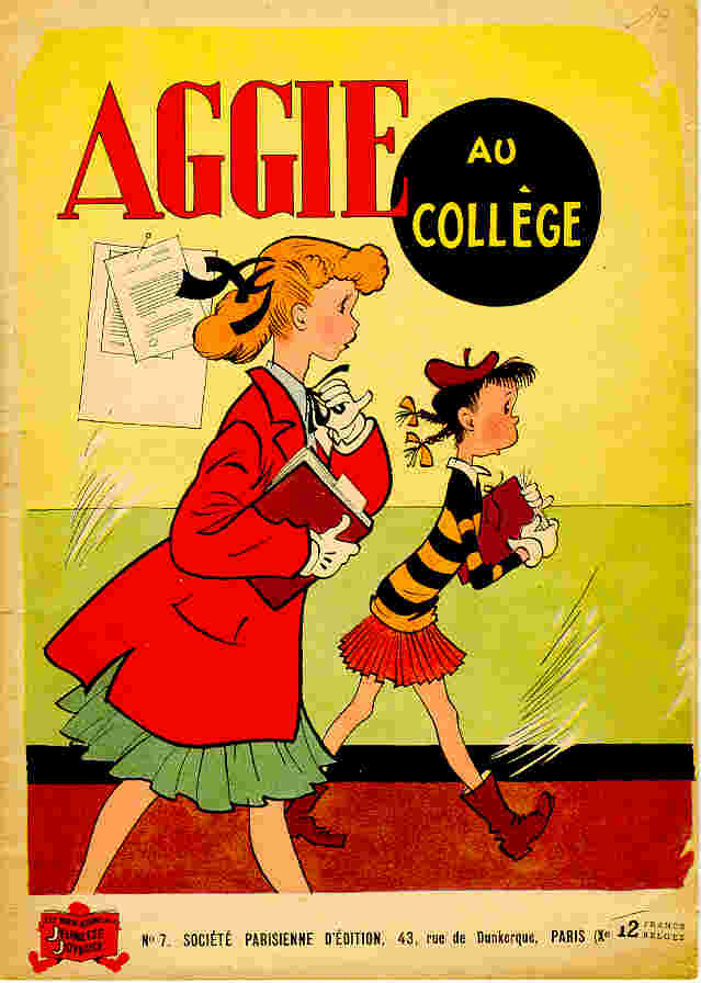 Couverture de l'album Aggie N° 7 Aggie au collège