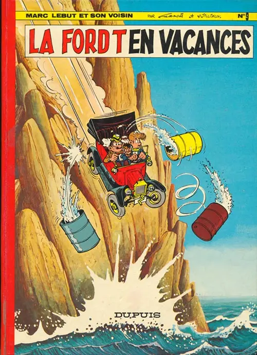 Couverture de l'album Marc Lebut et son voisin Tome 9 La Ford T en vacances