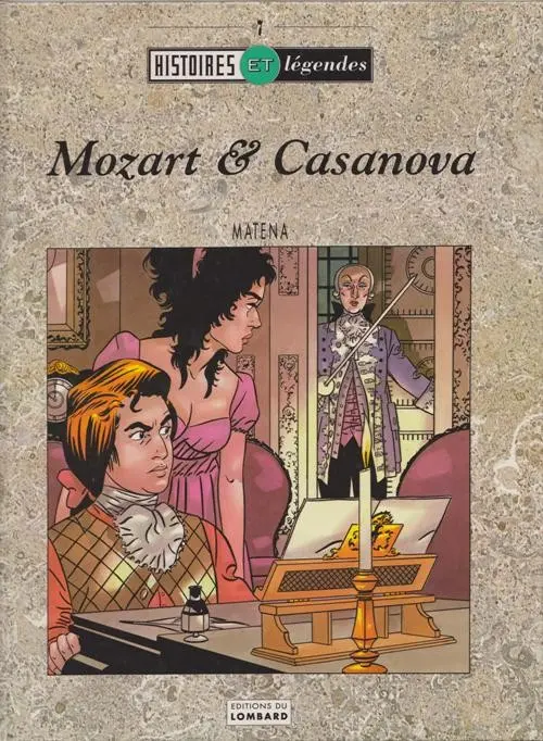 Couverture de l'album Mozart et Casanova