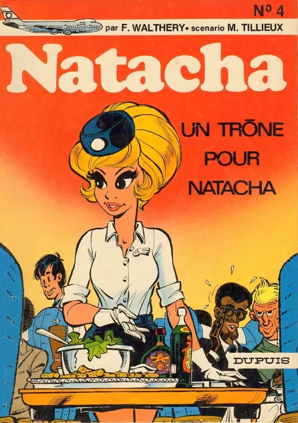 Couverture de l'album Natacha Tome 4 Un trône pour Natacha