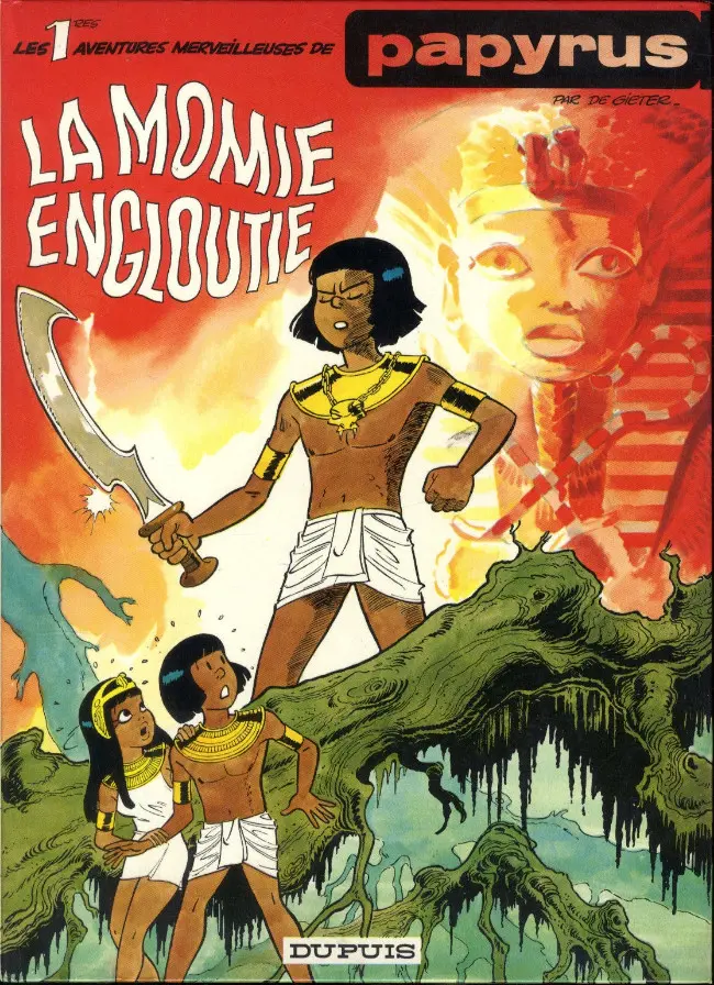Couverture de l'album Papyrus Tome 1 La momie engloutie