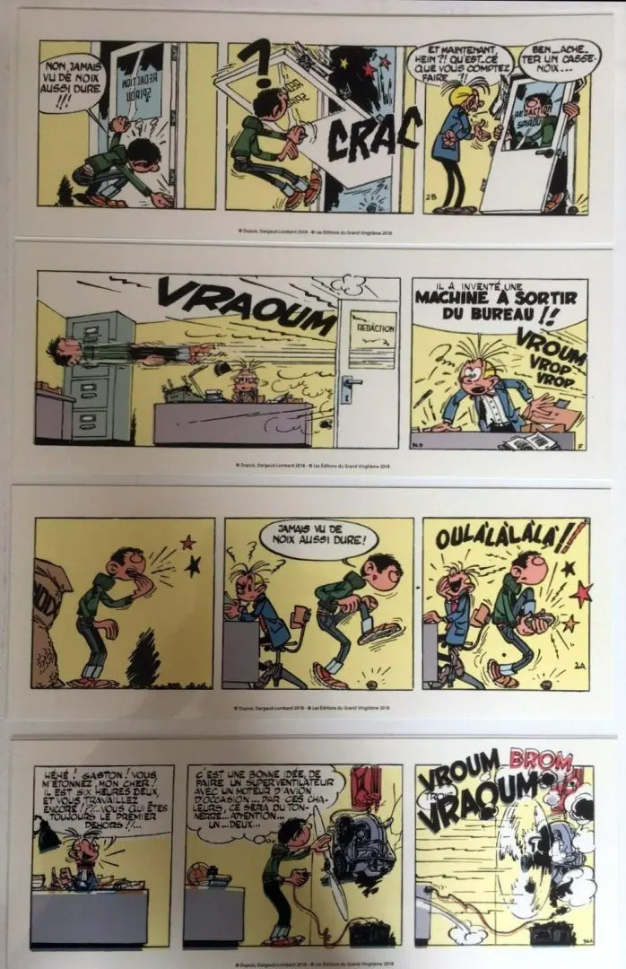 Planche de l'album Gaston Tome 0