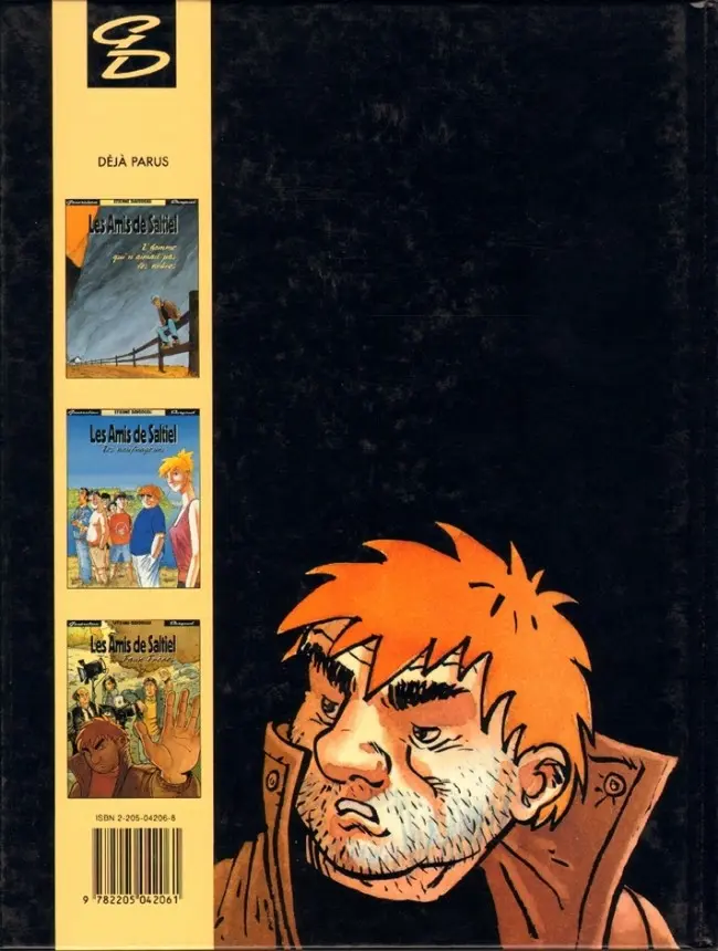 Verso de l'album Les Amis de Saltiel Tome 3 Faux-frères