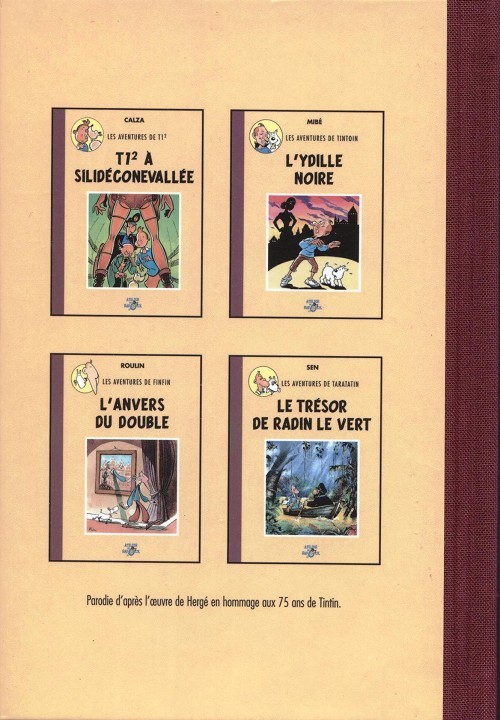 Verso de l'album Radock I Les aventures de monsieur T. - Monsieur T. en Namérik