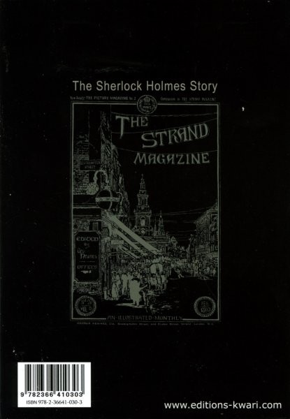 Verso de l'album The Sherlock Holmes Story Vol. 2