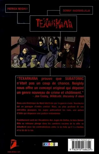 Verso de l'album Texarkana